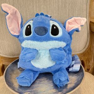 Plush Little blue miniMonster Cartoon Backpack stitch aesthetic cute novelty bag